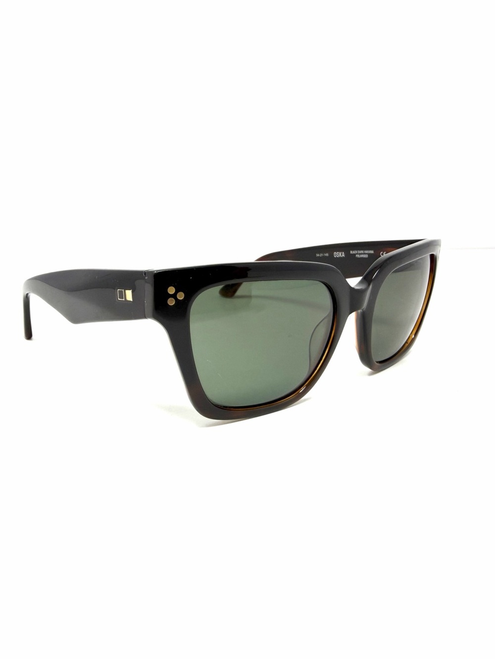 Otis x Imogene Caldwell Oska Sunglasses Unisex Dark Havana Polarized 54-21-145